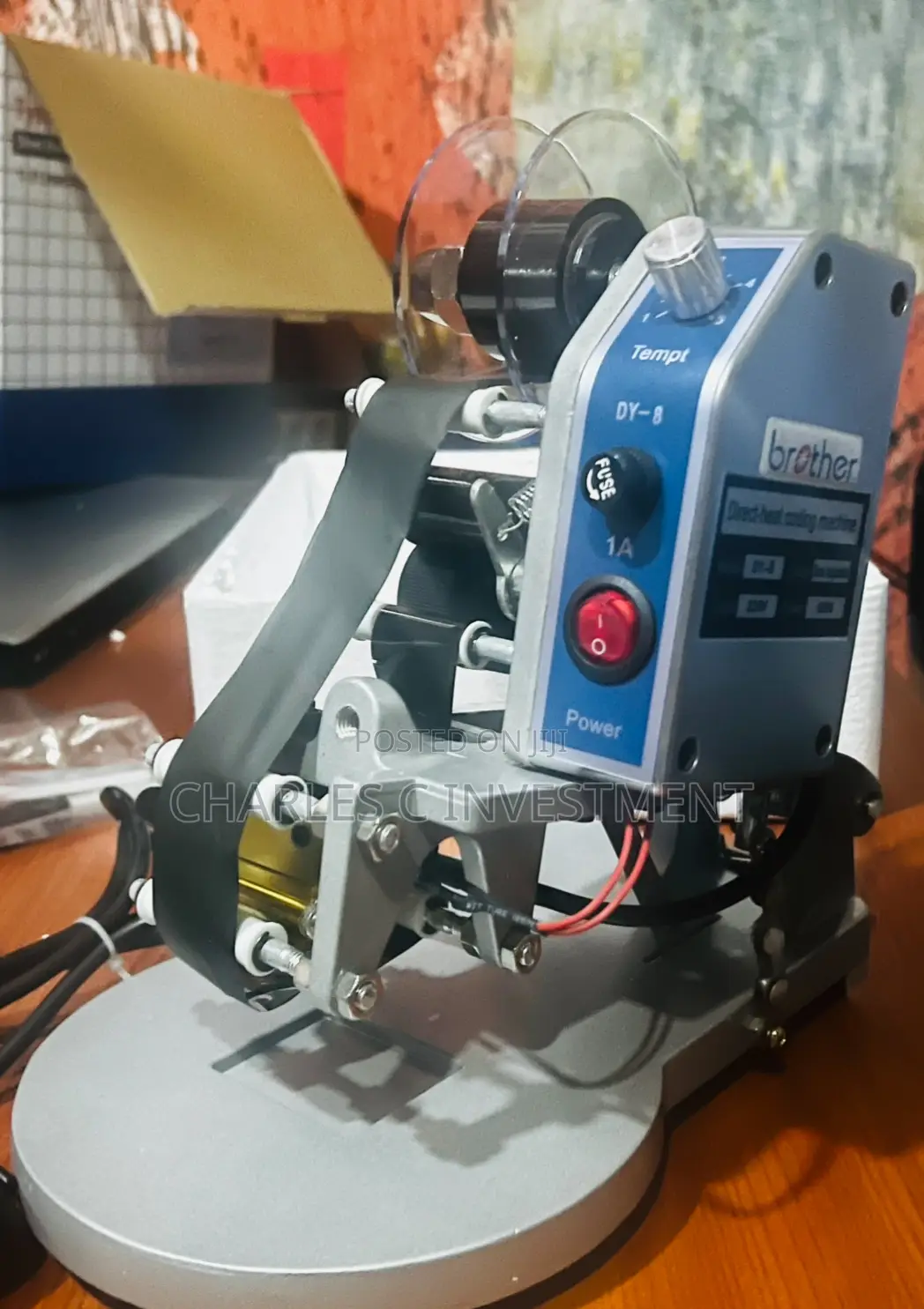 Direct Heat Coding Machine, Semi Automatic.