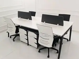 Imported Super Quality 4man Office Workstation