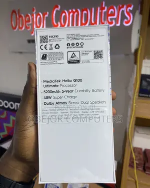 New Tecno Camon 40 128 GB Black