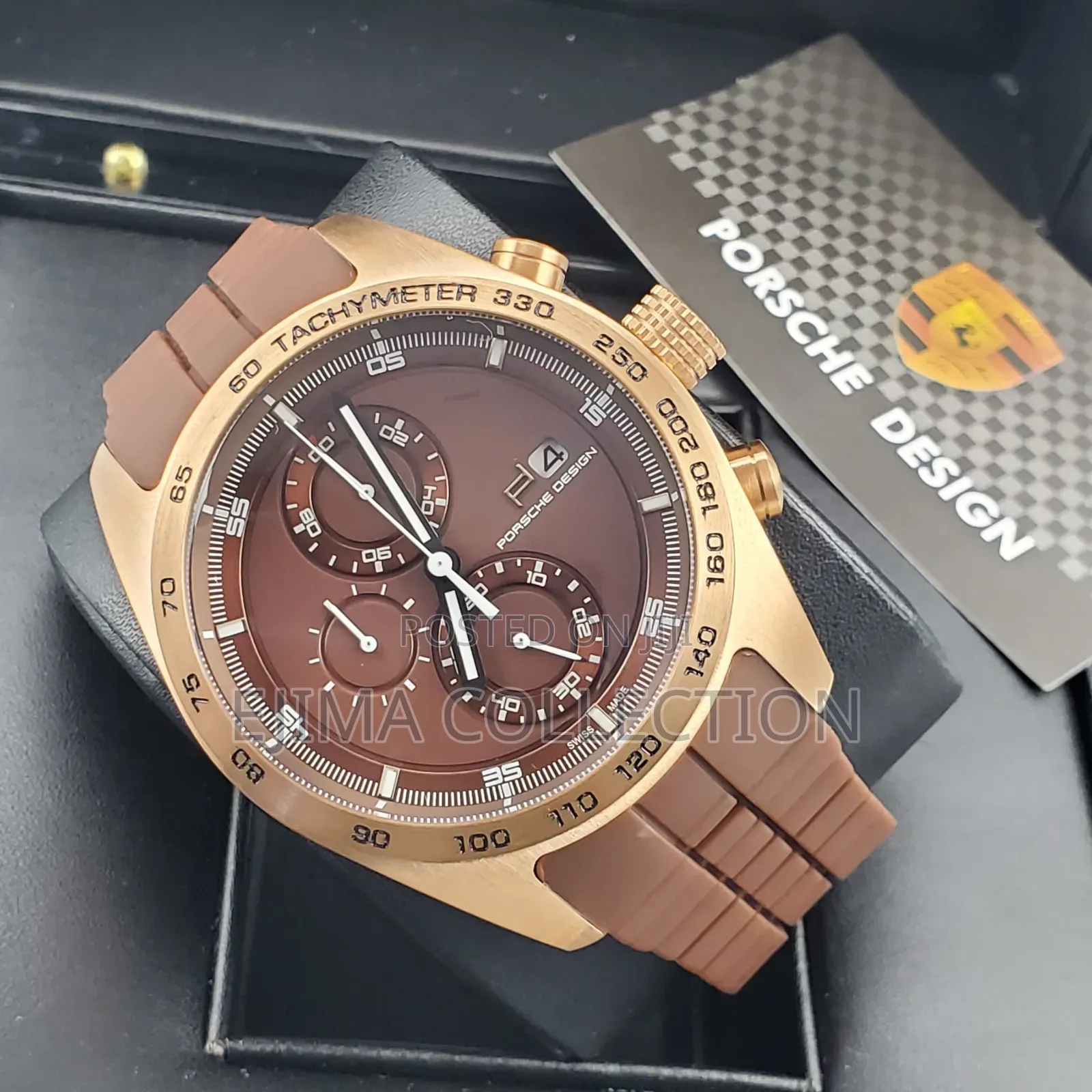 High Quality Porsche Design Rubber Strap