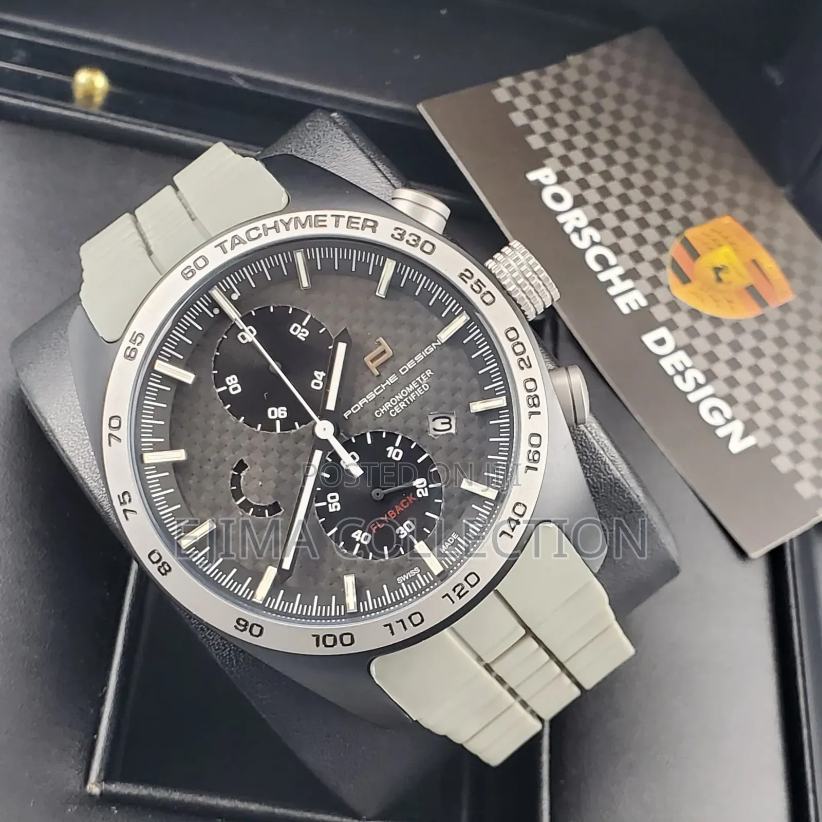 High Quality Porsche Design Rubber Strap