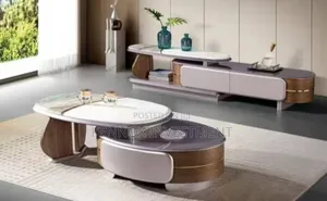Well Designed Foreign Center Table and a Tv Stand