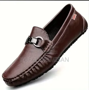 Photo - Dark Brown Leather Loafers!