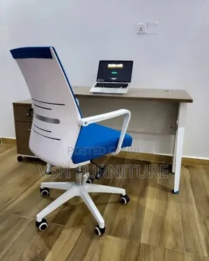 Office Executive Work Desk With Office Chair
