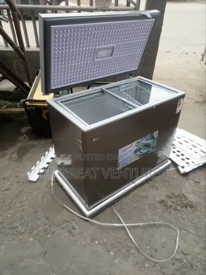Brand New Lg 350l Chest Freezer√External Compressor√Silver√