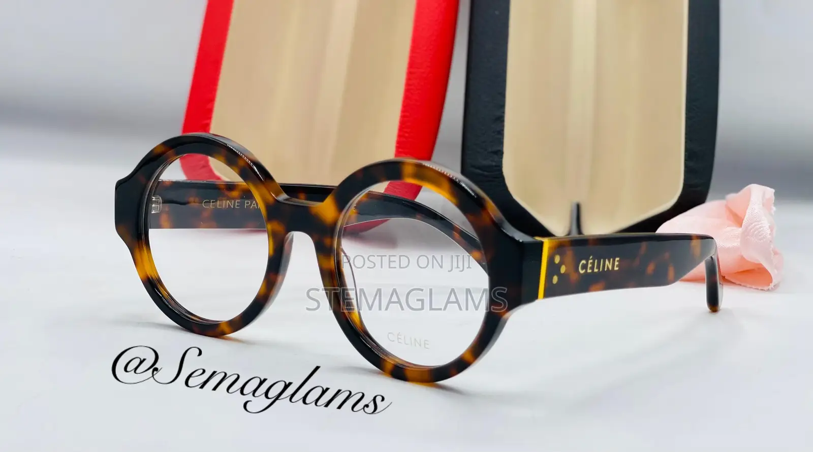 Celine Round Frame Glasses - Retro Aesthetic Unisex