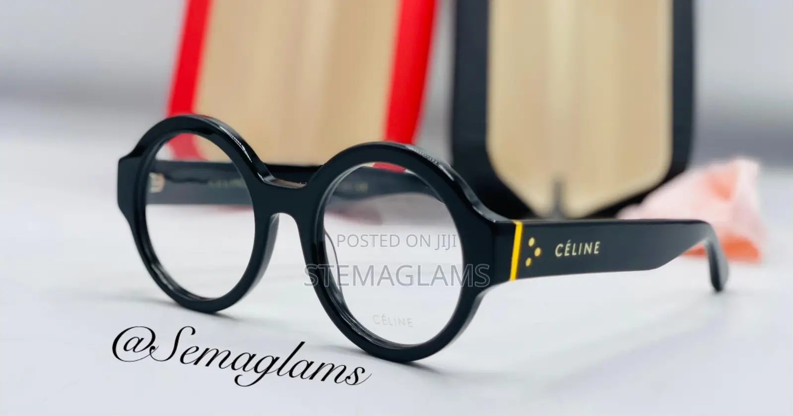 Celine Round Frame Glasses - Retro Aesthetic Unisex