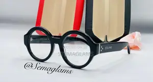 Celine Round Frame Glasses - Retro Aesthetic Unisex