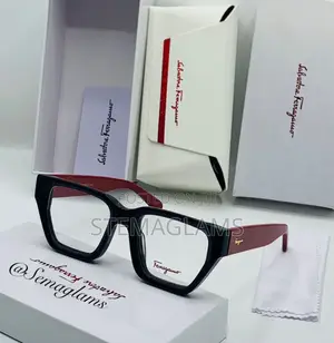 Photo - Salvatore Ferragamo Men’S Square Glasses With Wide Legs