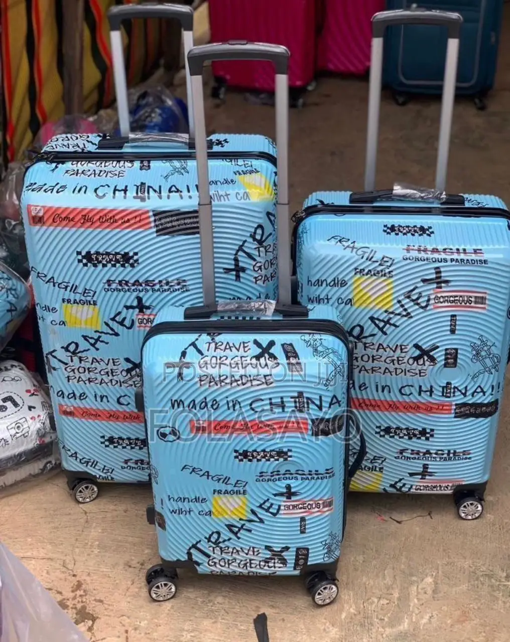 Set of Original Travelling Luggages