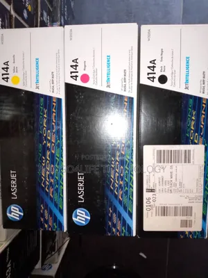 Hp 414a Laserjet Toner Black Magenta Cyan Yellow