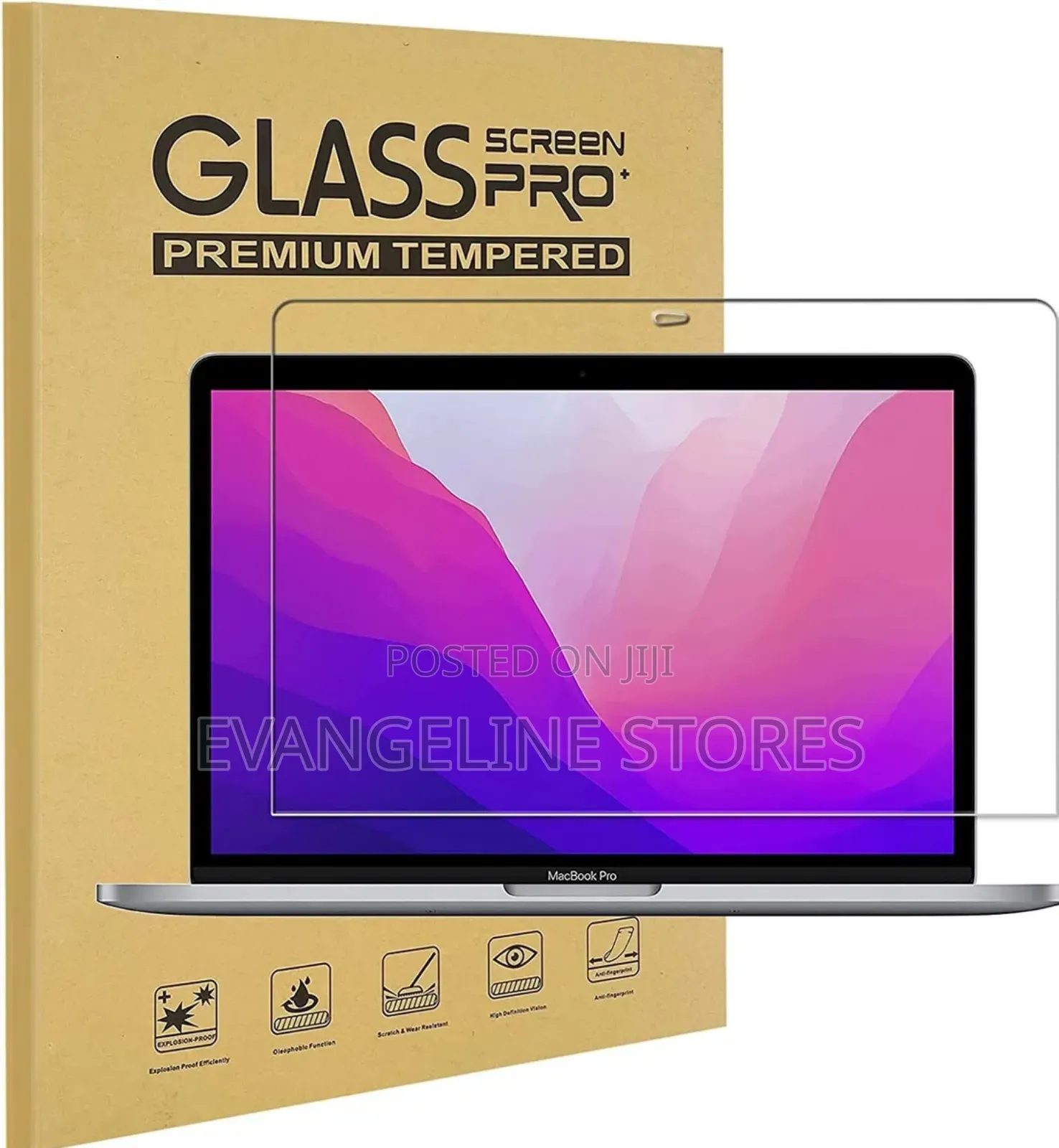 Glass Screen Protector for Macbook Pro 13 Inch/Air 13/14 /16