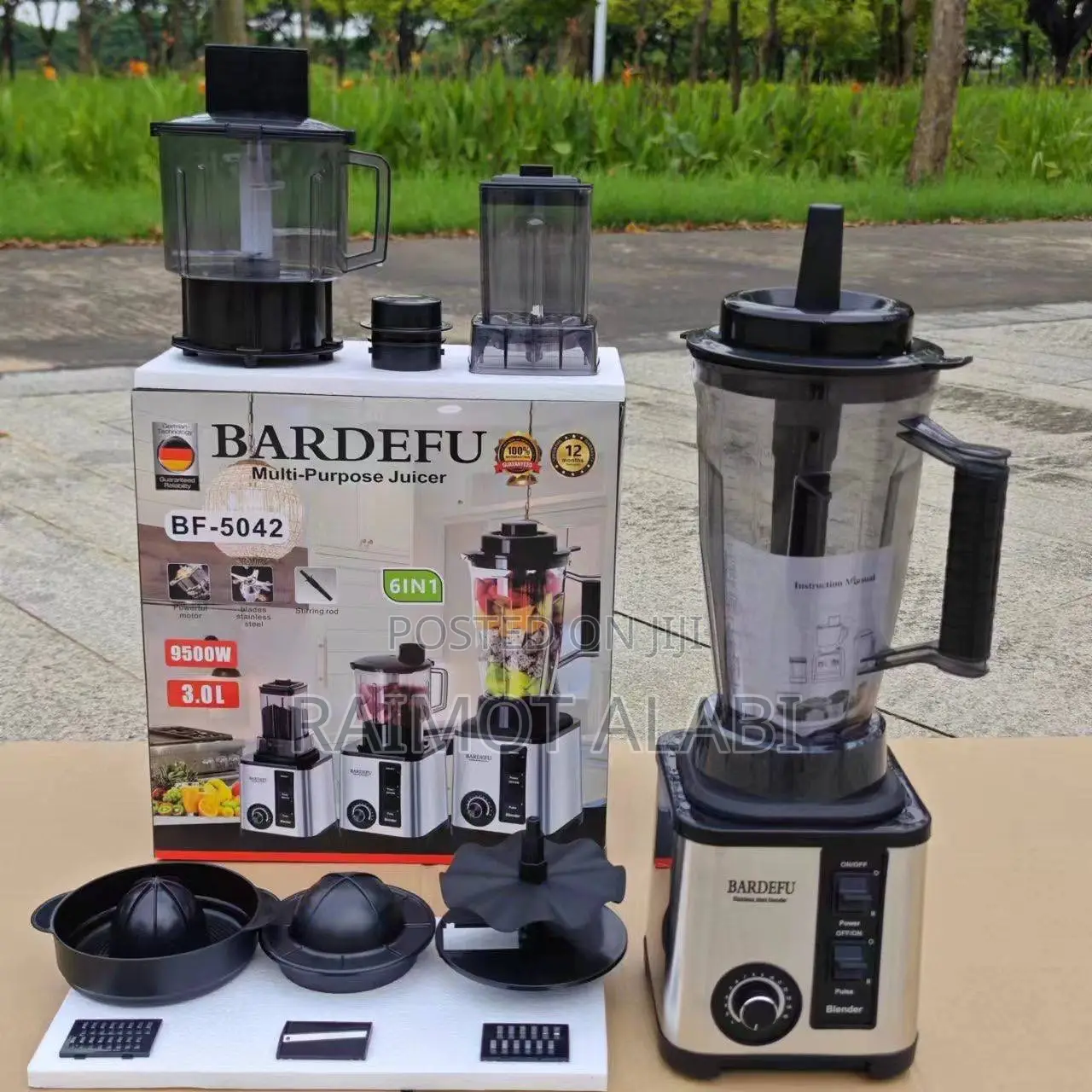 6in1 Bardefu Multipurpose Blender