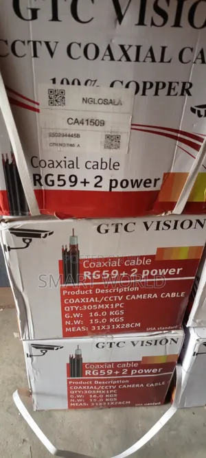 Coaxial Rg59+ Power 305m CCTV