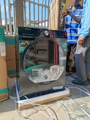 Brand New Hisense Inverter  Dryer 10kg Front Loader > 1year