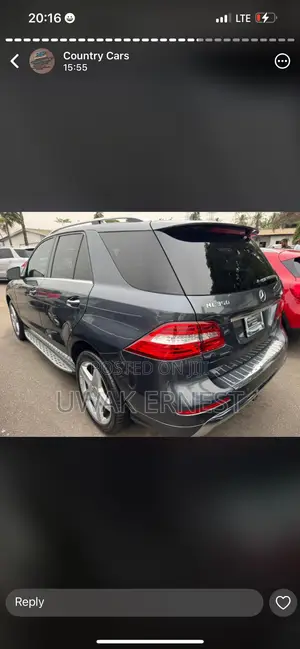 Mercedes-Benz M Class ML350 4MATIC 4dr SUV AWD (3.5L 6cyl 7A) 2014 Gray