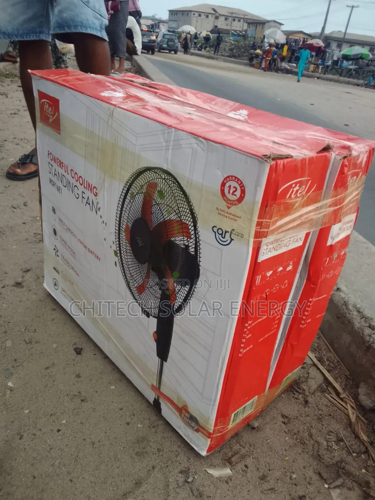 Itel Fan Rechargeable