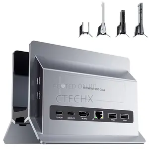 Photo - Vertical Usb C Docking Station, With M.2 Nvme SSD Enclosure