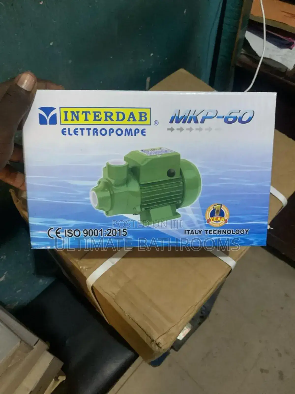 Interdab 0.5hp Pressure Pump Machine