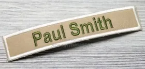 3d Monogram Name Tag, Cap And Tshirt Customise