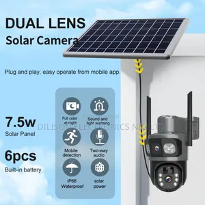 Dual Lence PTZ Solar Panel