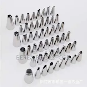Stainless Steel Piping Nozzles - 52 Pieces