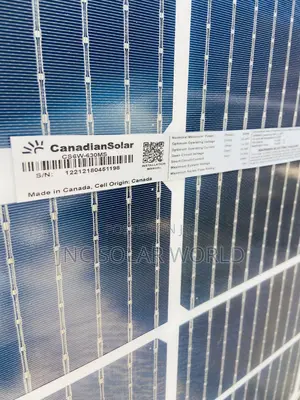 650w Solar Canadiansolar Panel 144cell