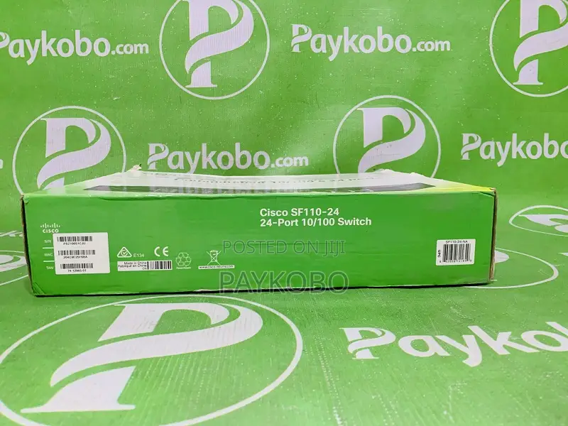 Cisco Sf110-24 24-Port 10/100 Network Switch