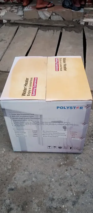 Water Heater Polystar,10lrts, Fast Heather, Low Voltage.