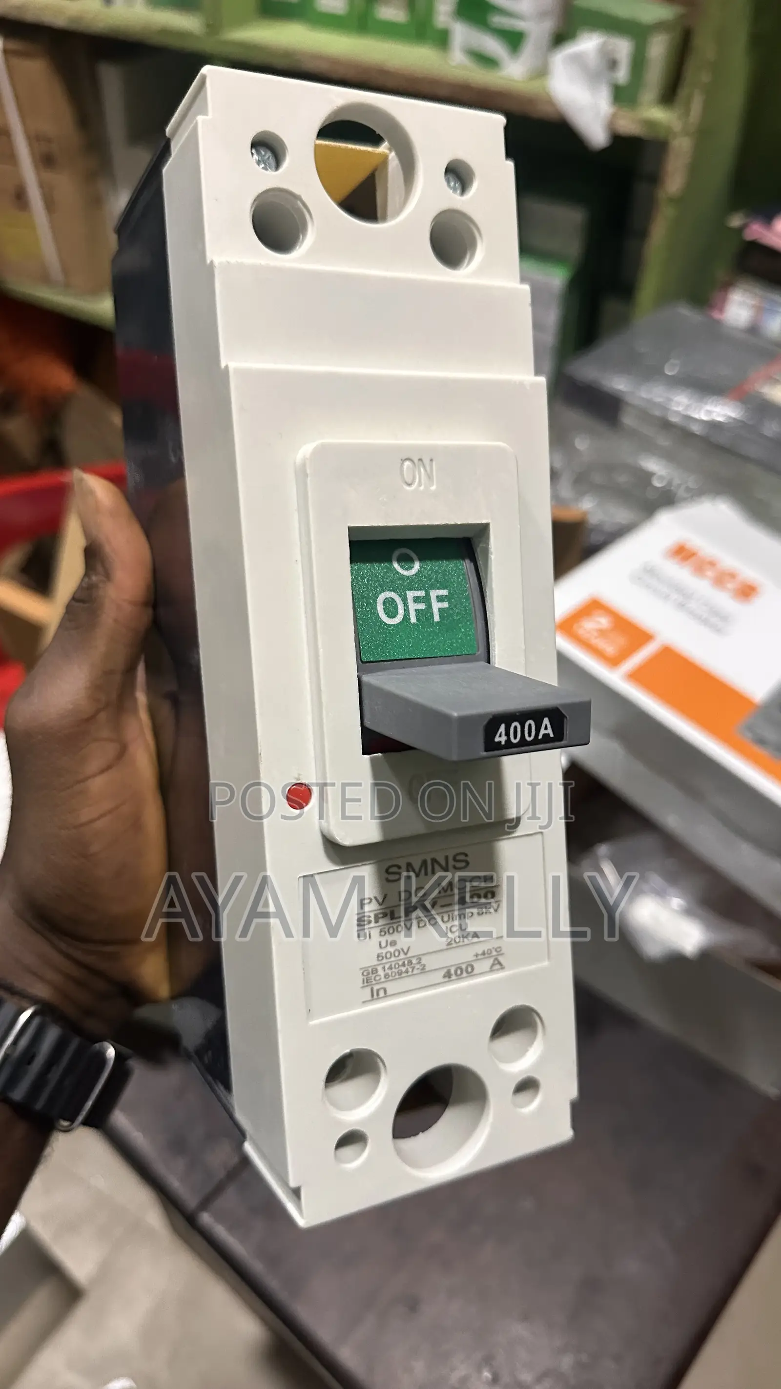 400amps Dc Single Pole Breaker