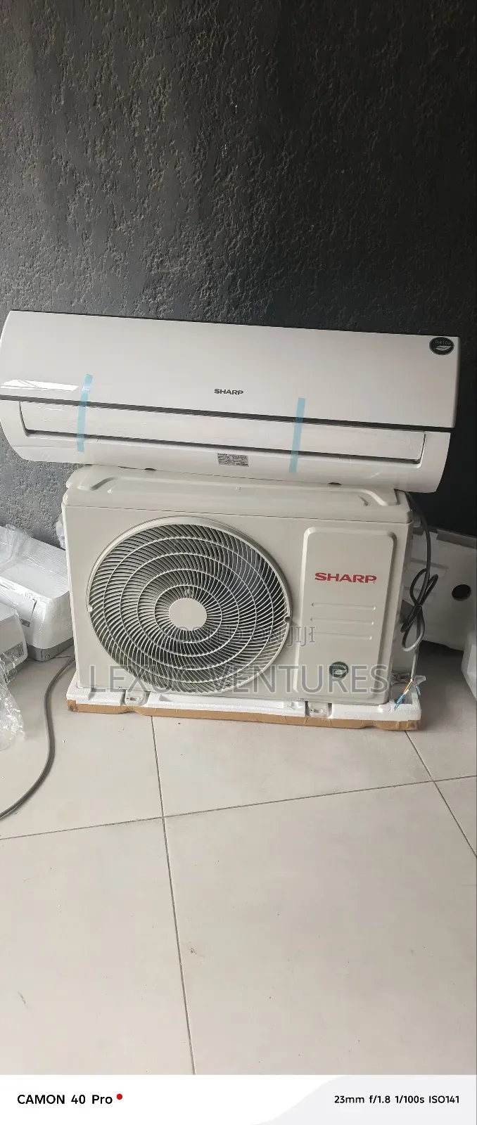 Sharp Split Unit Ac Brand New Low Voltage Consumption 2hp