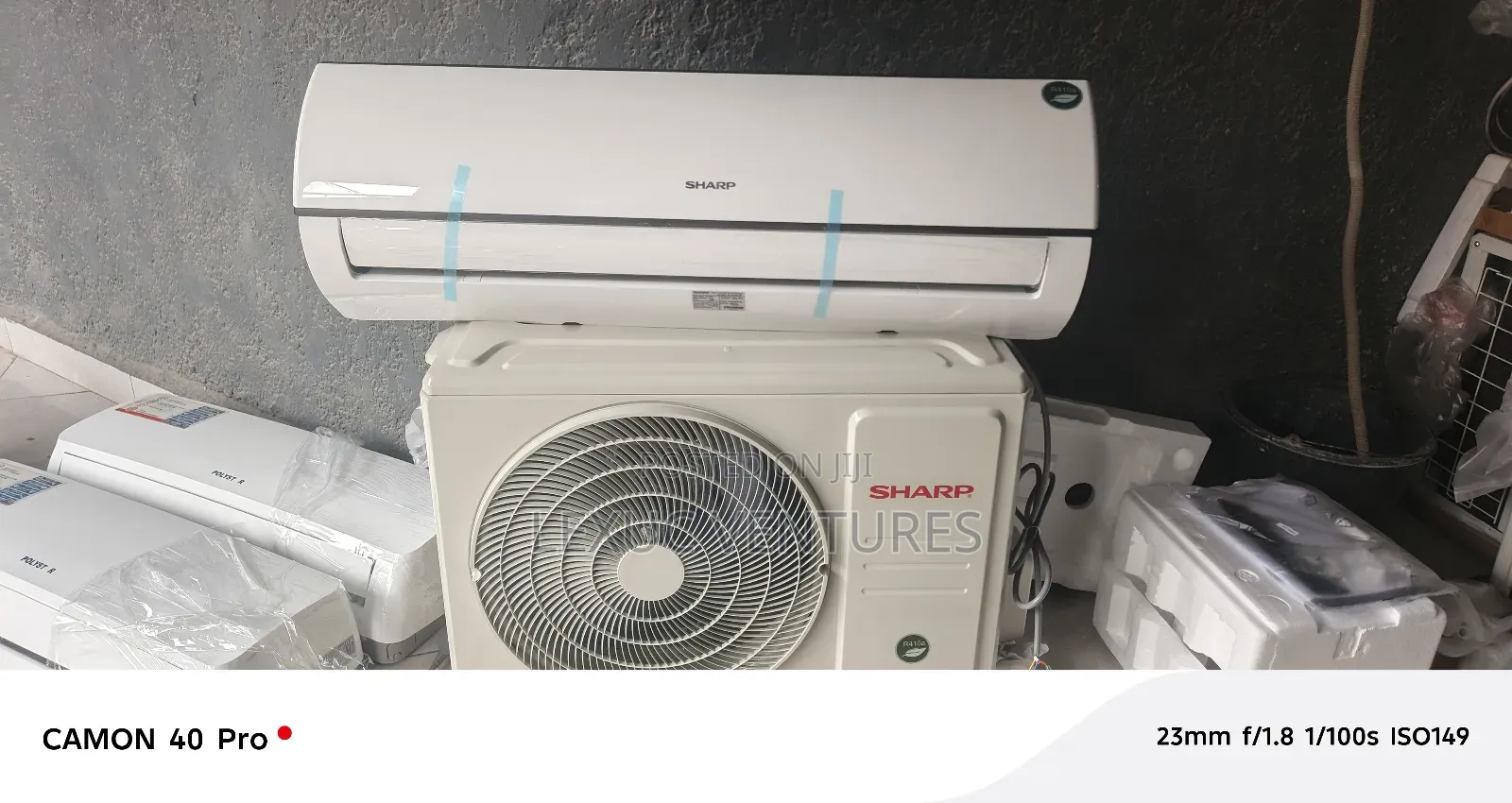 Sharp Split Unit Ac Brand New Low Voltage Consumption 2hp
