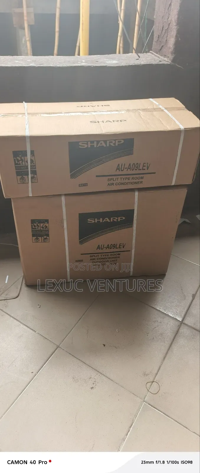 Sharp Split Unit Ac Brand New Low Voltage Consumption 2hp