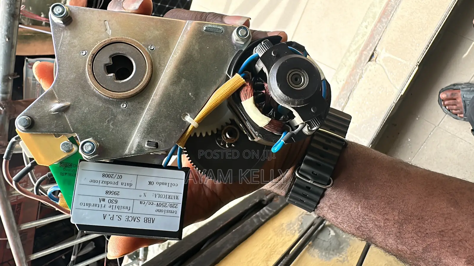 Abb Sace S.P.A Air Circuit Breaker Motor 220v