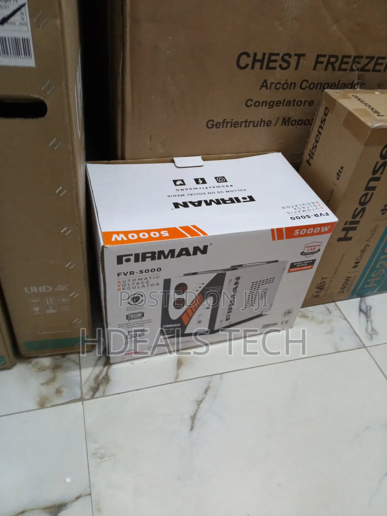 Firman 5kva Voltage Stabilizer (Fvr-5000w)
