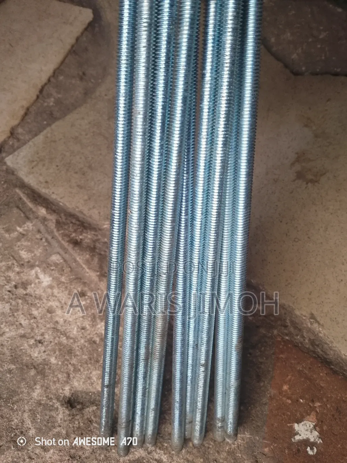 8mm Straight Threaded Rod