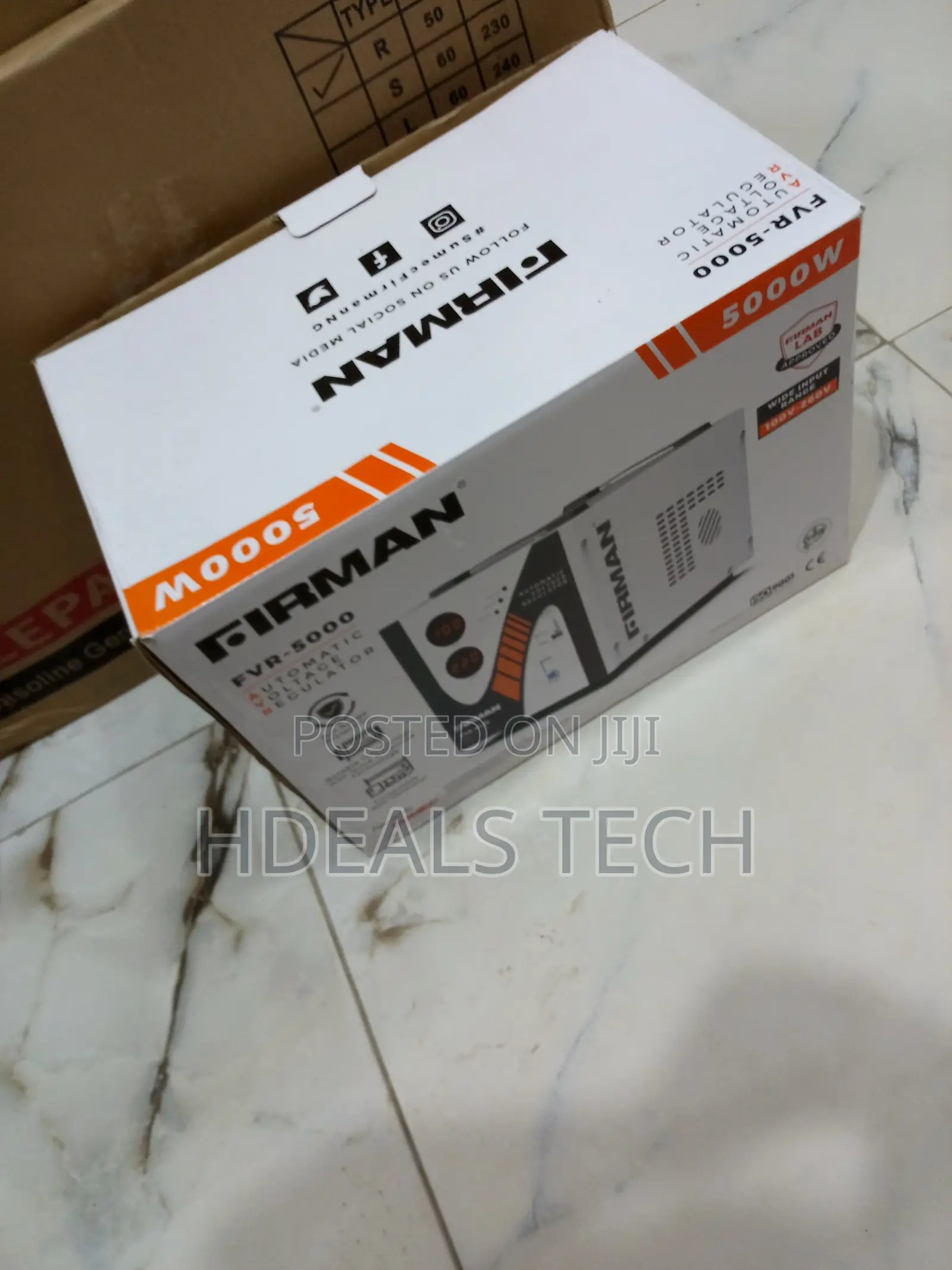Heavy-Duty Firman Stabilizer – 5000w Output