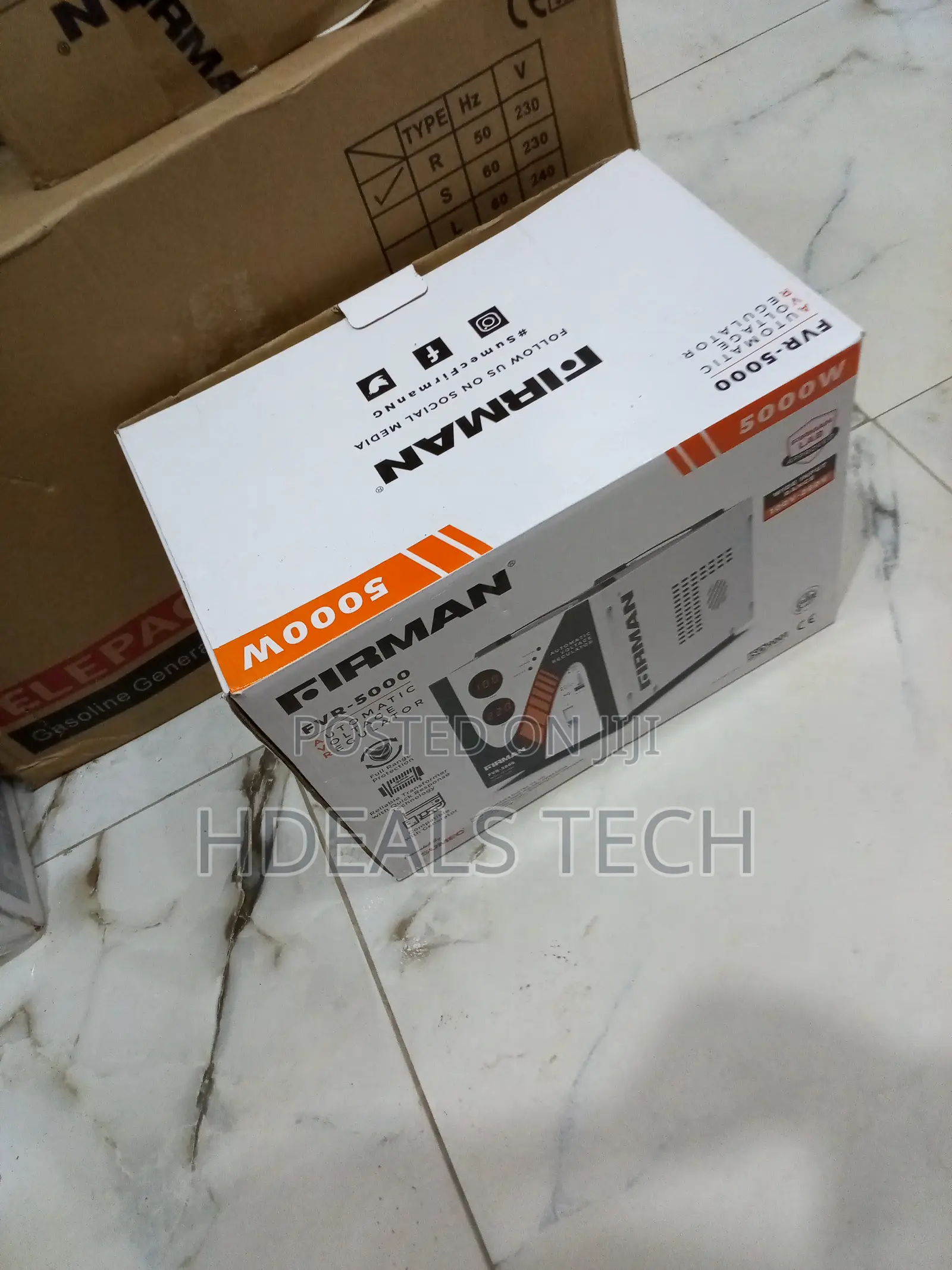 Firman 5000w Power Stabilizer for Sensitive Devices