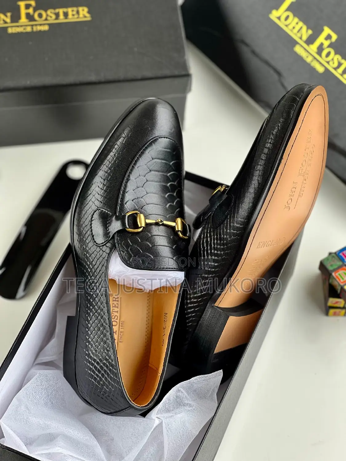 John Foster Men's Flat Shoes