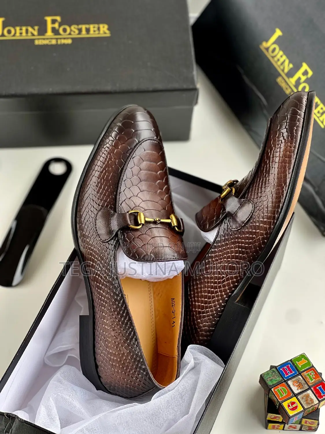 John Foster Men's Flat Shoes