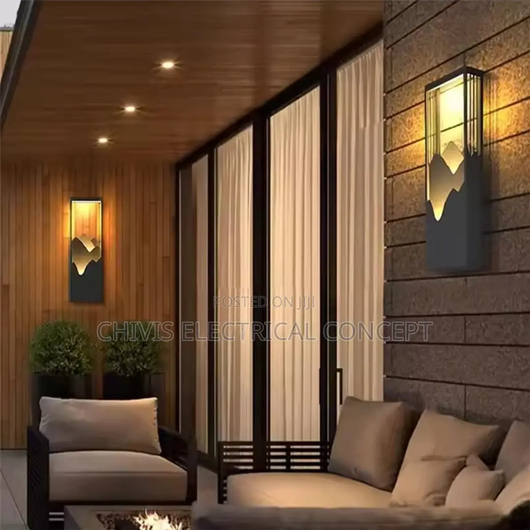 Chinese Style Wall Sconce Waterproof Wall Mounted Lamp