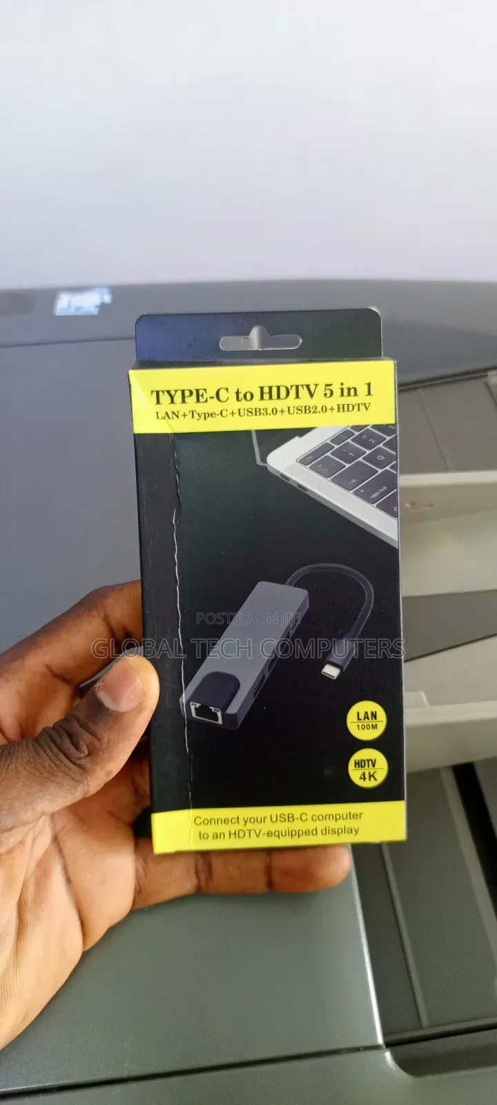 Type C 5in1 Adapter for Mac and Windows Systems