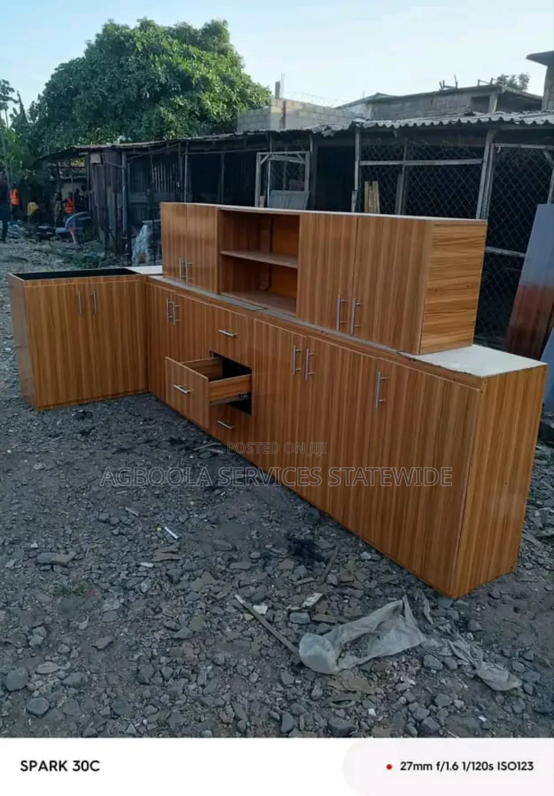 Kitchen Cabinet-Set Up