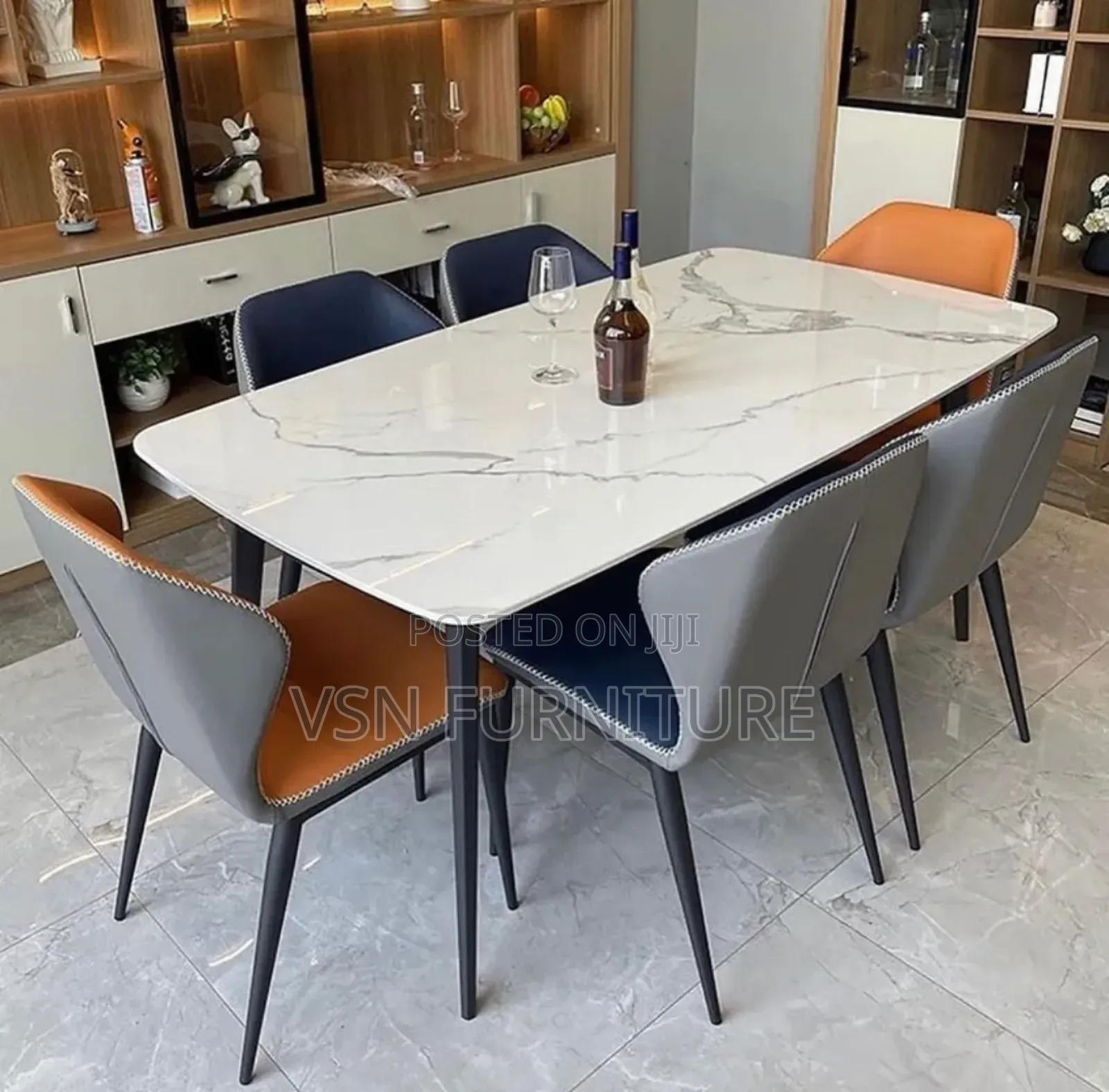 Dining Table With Six Chairs