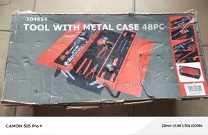 Electrical Tool Box With Metal Case 48pc