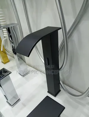 Black Sensor Basin Mixer Tap