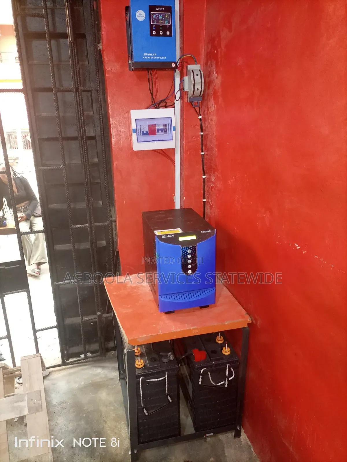 Inverter Solar System Setup