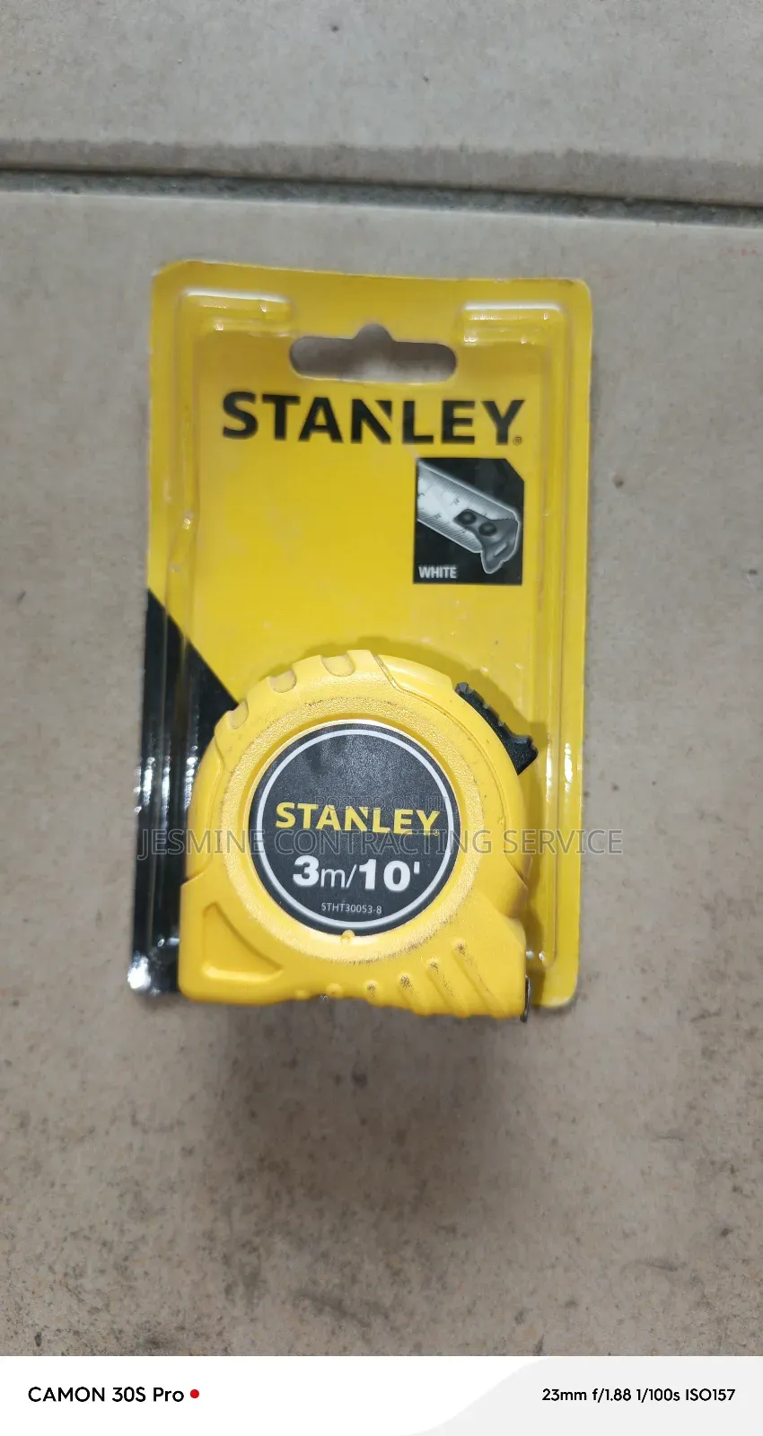 Stanley 3m/10ft Tape