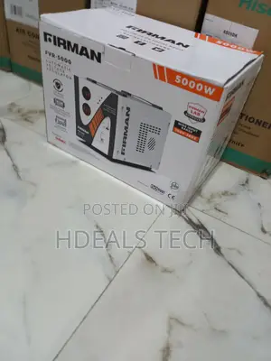 Firman FVR-5000w Voltage Stabilizer – 5000w Power Protection