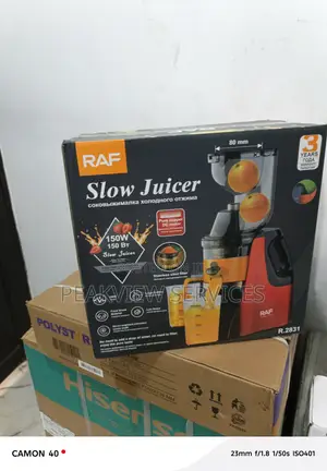 Raf R.2831 – Elite Slow Juicer for Smooth Pure Juice